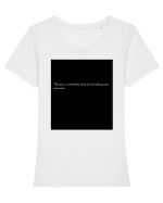 Life 424 Tricou mânecă scurtă guler larg fitted Damă Expresser