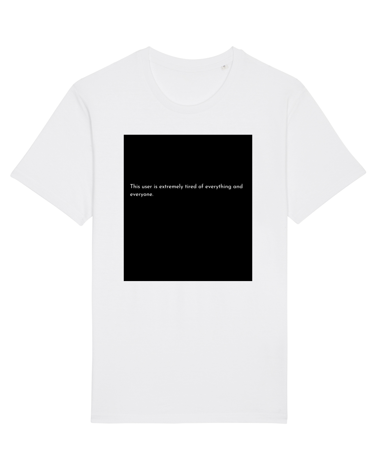 Tricou mânecă scurtă Unisex Rocker White