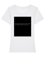 Life 426 Tricou mânecă scurtă guler larg fitted Damă Expresser