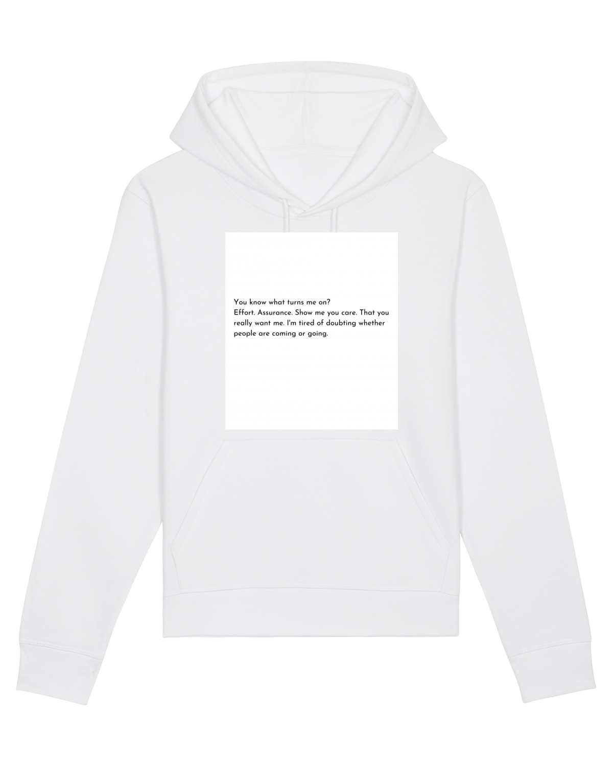 Hanorac Unisex Drummer White