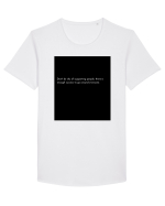 Life 451 Tricou mânecă scurtă guler larg Bărbat Skater