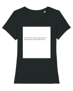 Life 452 Tricou mânecă scurtă guler larg fitted Damă Expresser
