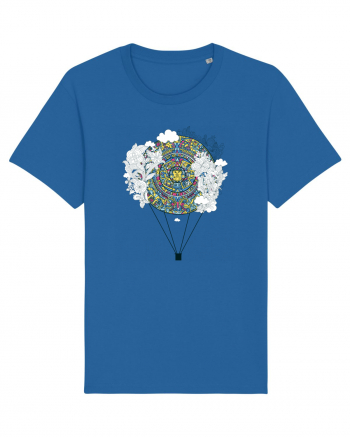 Aztec Calendar Royal Blue