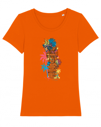 Aztec God Bright Orange