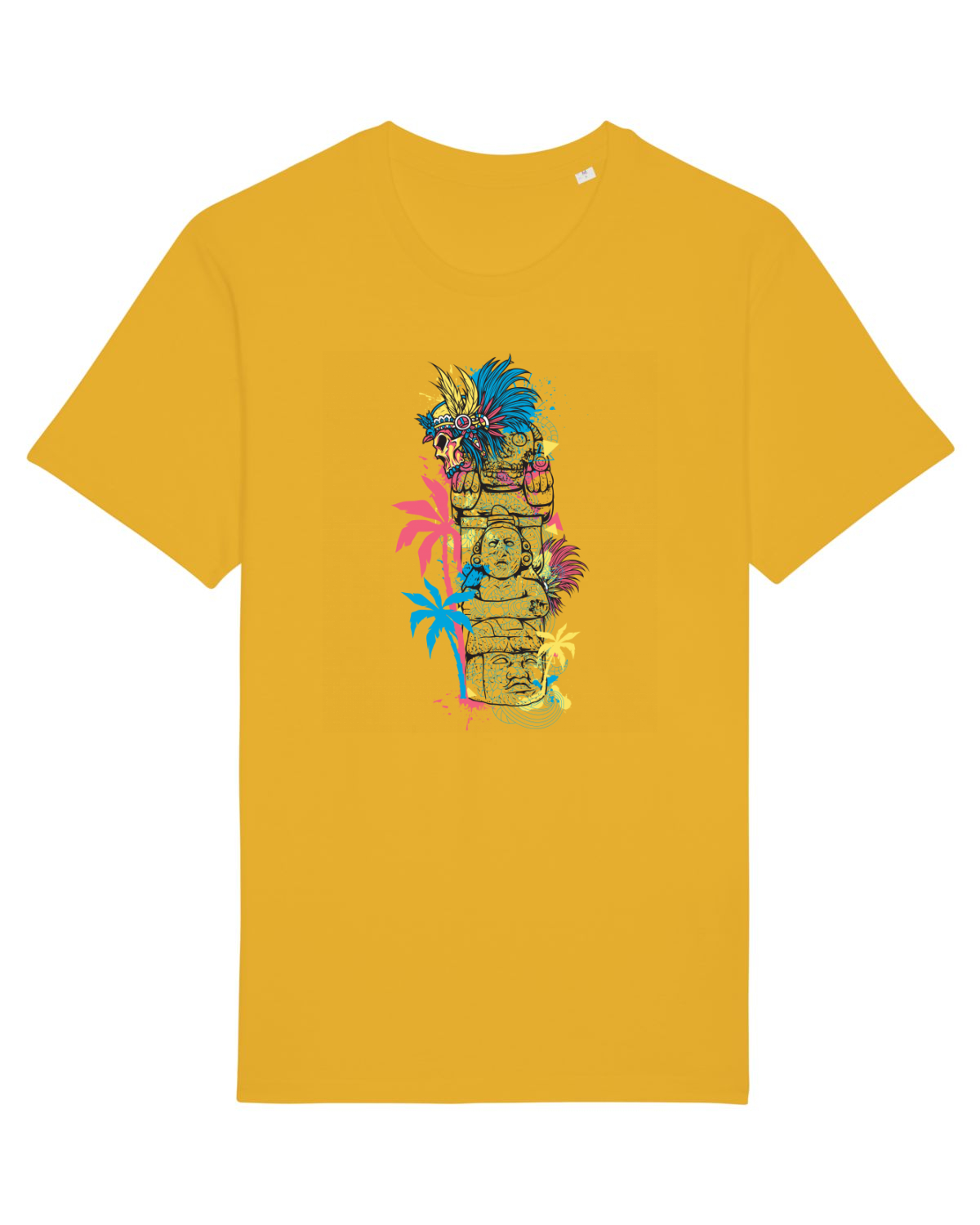 Tricou mânecă scurtă Unisex Rocker Spectra Yellow