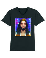 isus la disco Tricou mânecă scurtă guler V Bărbat Presenter