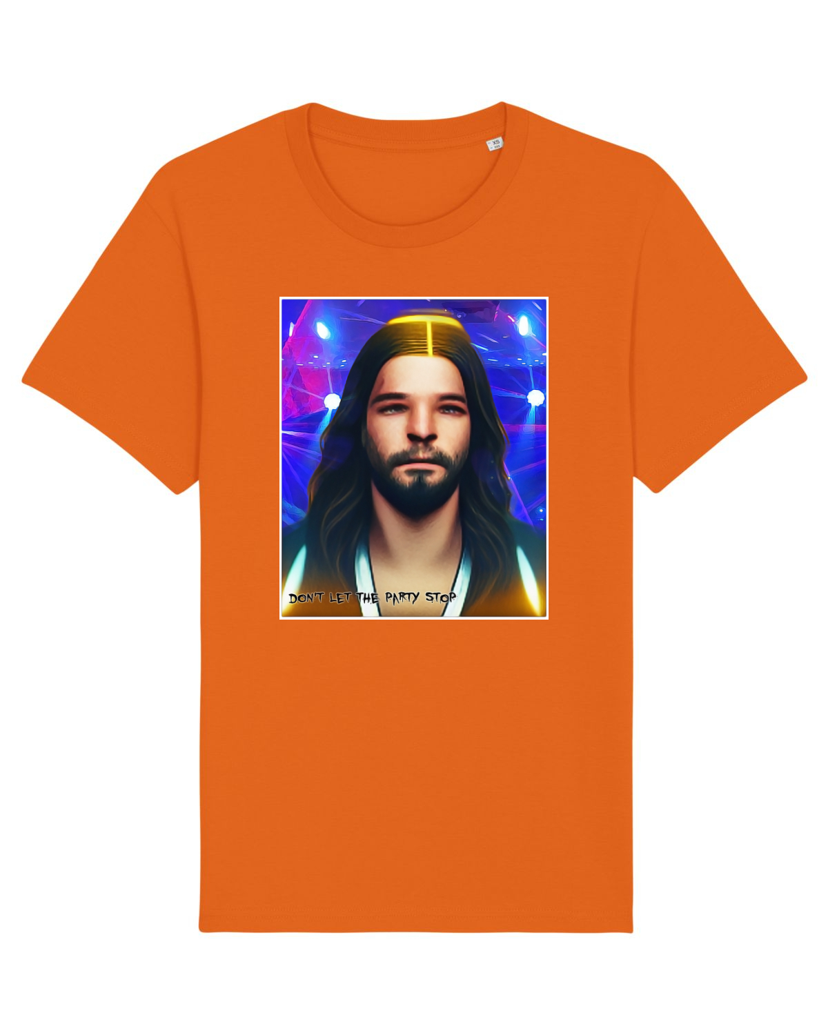 Tricou mânecă scurtă Unisex Rocker Bright Orange