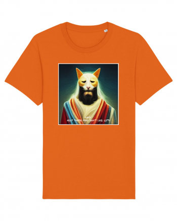 cats lover Bright Orange