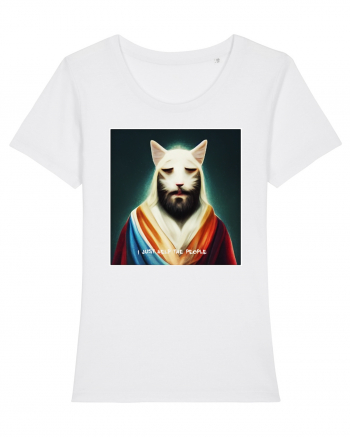 cats gods help White