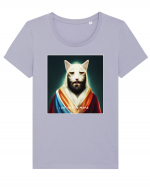 cats gods help Tricou mânecă scurtă guler larg fitted Damă Expresser