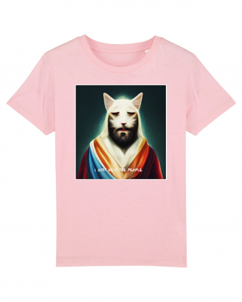 cats gods help Cotton Pink