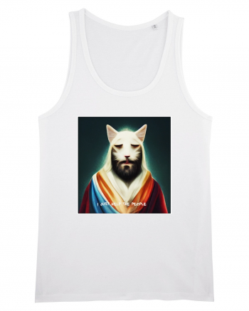 cats gods help White