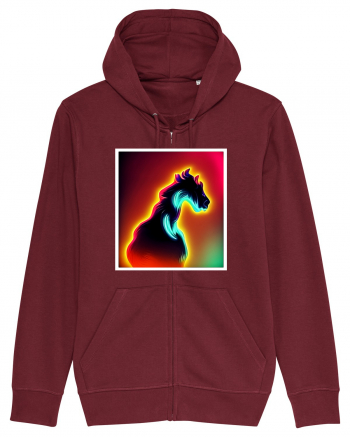 magic horse Burgundy