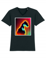 magic horse Tricou mânecă scurtă guler V Bărbat Presenter