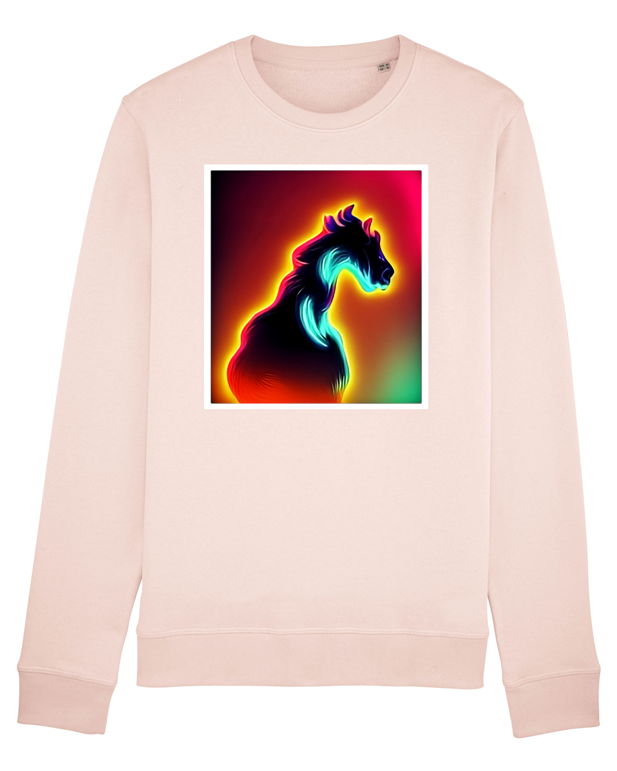 Bluză mânecă lungă Unisex Rise Candy Pink