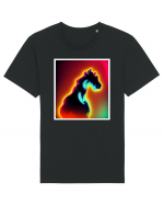 magic horse Tricou mânecă scurtă Unisex Rocker