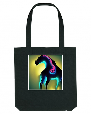 abstract horse Black