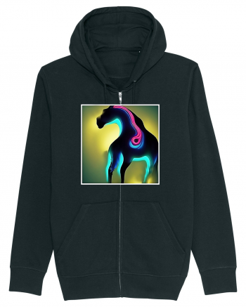 abstract horse Black