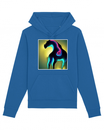 abstract horse Royal Blue