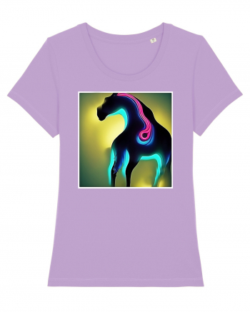 abstract horse Lavender Dawn