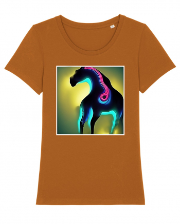 abstract horse Roasted Orange