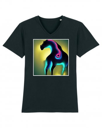 abstract horse Black