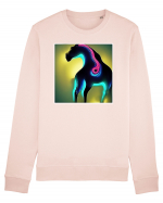 abstract horse Bluză mânecă lungă Unisex Rise