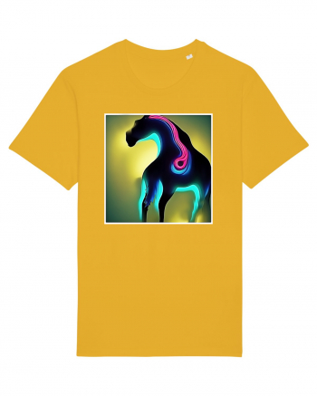 abstract horse Spectra Yellow