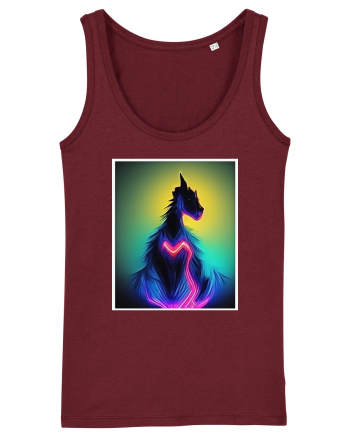 magical horse Burgundy