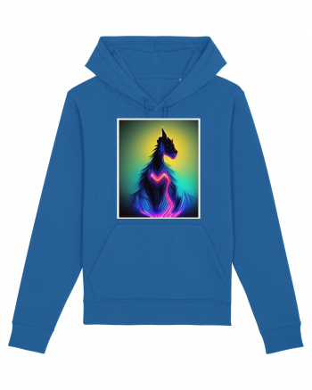 magical horse Royal Blue