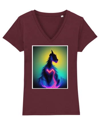 magical horse Burgundy