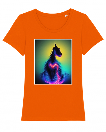 magical horse Bright Orange