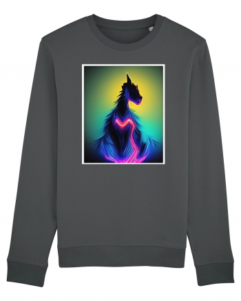 magical horse Anthracite