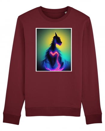 magical horse Burgundy