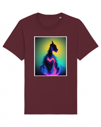 magical horse Burgundy