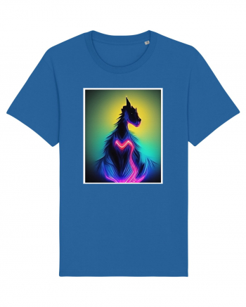 magical horse Royal Blue