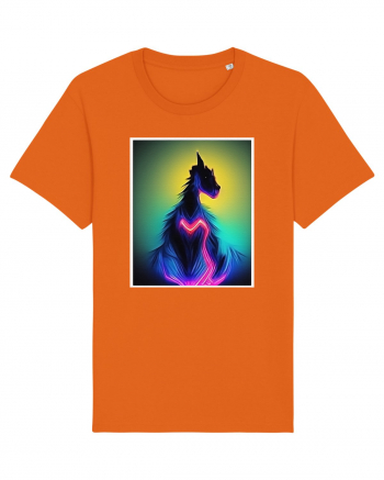 magical horse Bright Orange