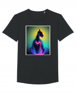 magical horse Tricou mânecă scurtă guler larg Bărbat Skater