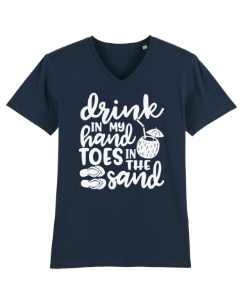 Drink in my hand toes in the sand French Navy