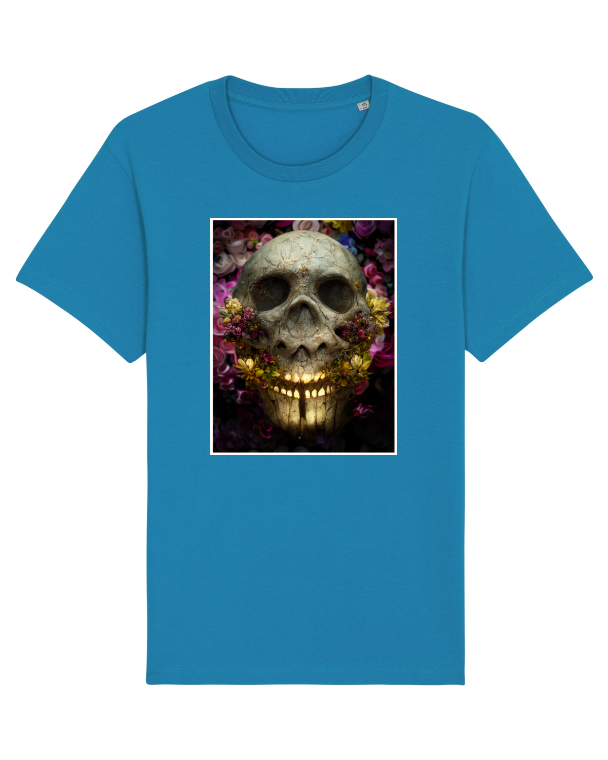 Tricou mânecă scurtă Unisex Rocker Azur