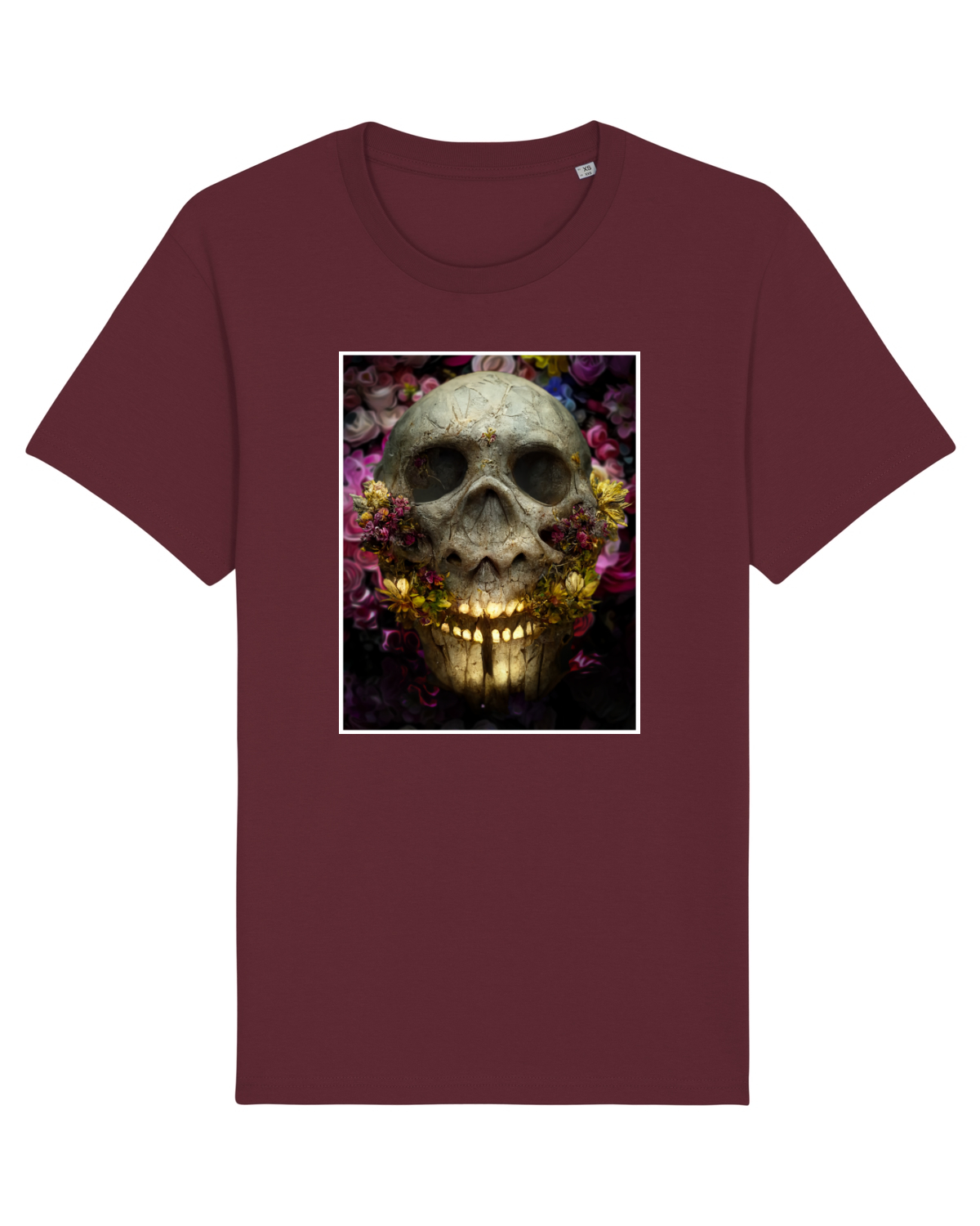 Tricou mânecă scurtă Unisex Rocker Burgundy