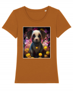 very cute dog Tricou mânecă scurtă guler larg fitted Damă Expresser