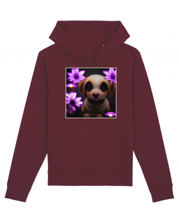 cute puppy Burgundy