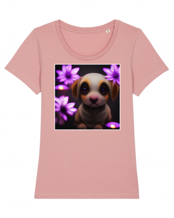 cute puppy Canyon Pink