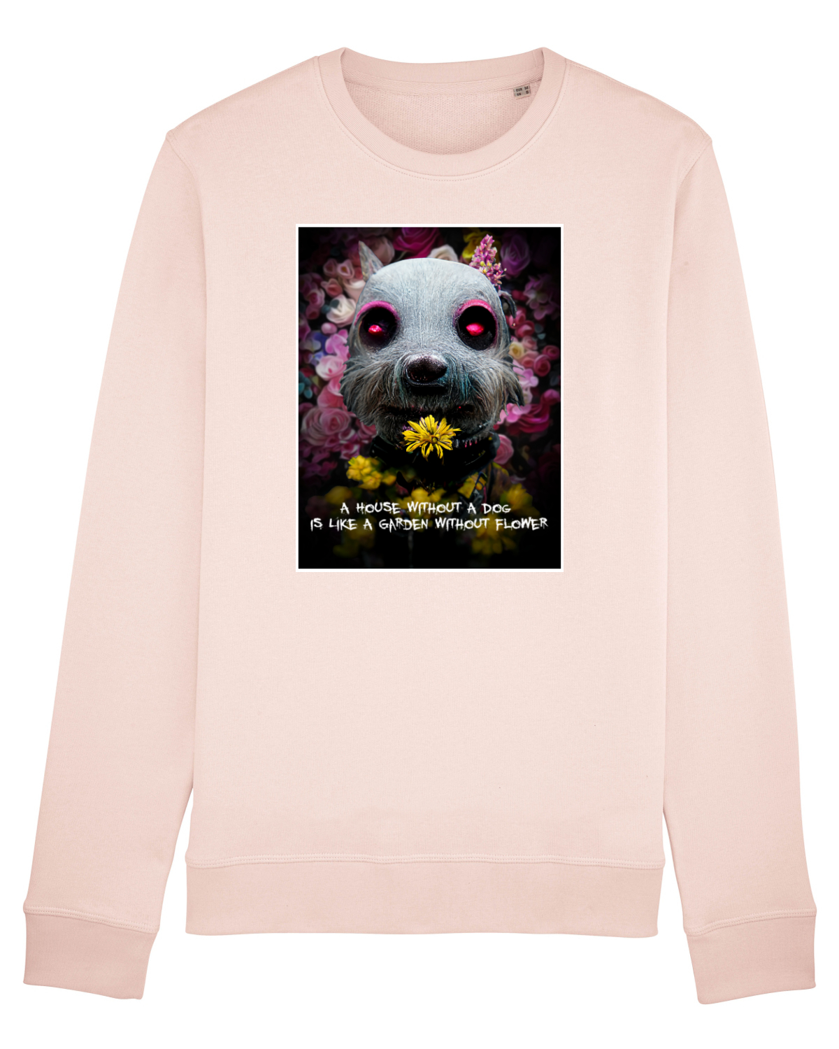 Bluză mânecă lungă Unisex Rise Candy Pink