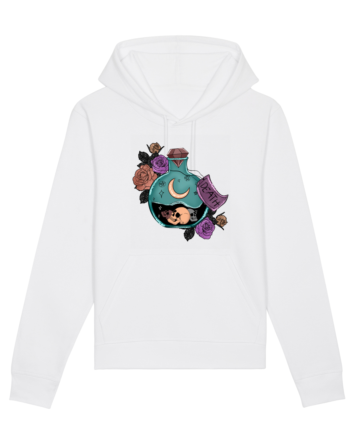 Hanorac Unisex Drummer White