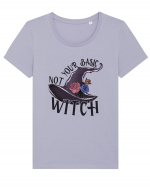 Not Your Basic Witch Tricou mânecă scurtă guler larg fitted Damă Expresser