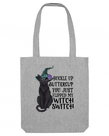 Witch Switch Cat Heather Grey