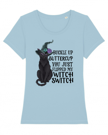 Witch Switch Cat Sky Blue