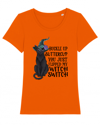 Witch Switch Cat Bright Orange